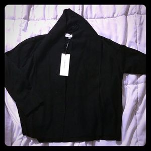 Classy black cardigan NWT